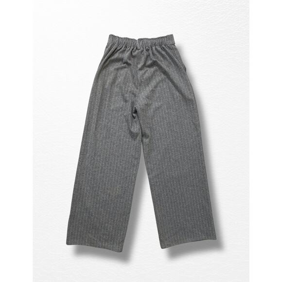 Zara Girls’ Pinstripe Wide-Leg Trousers, Size 13/14 - Picture 4 of 11